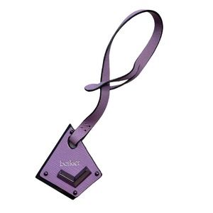 Botkier purse tag keychain, purple